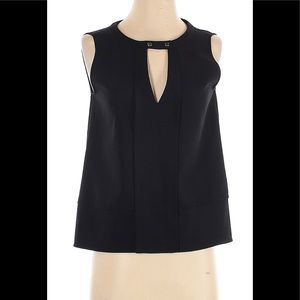 Zara Basic Black Sleeveless Top Size Large